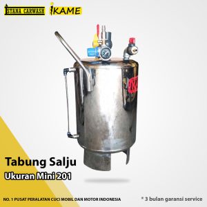 Tabung Stainless Mini Ikame 201